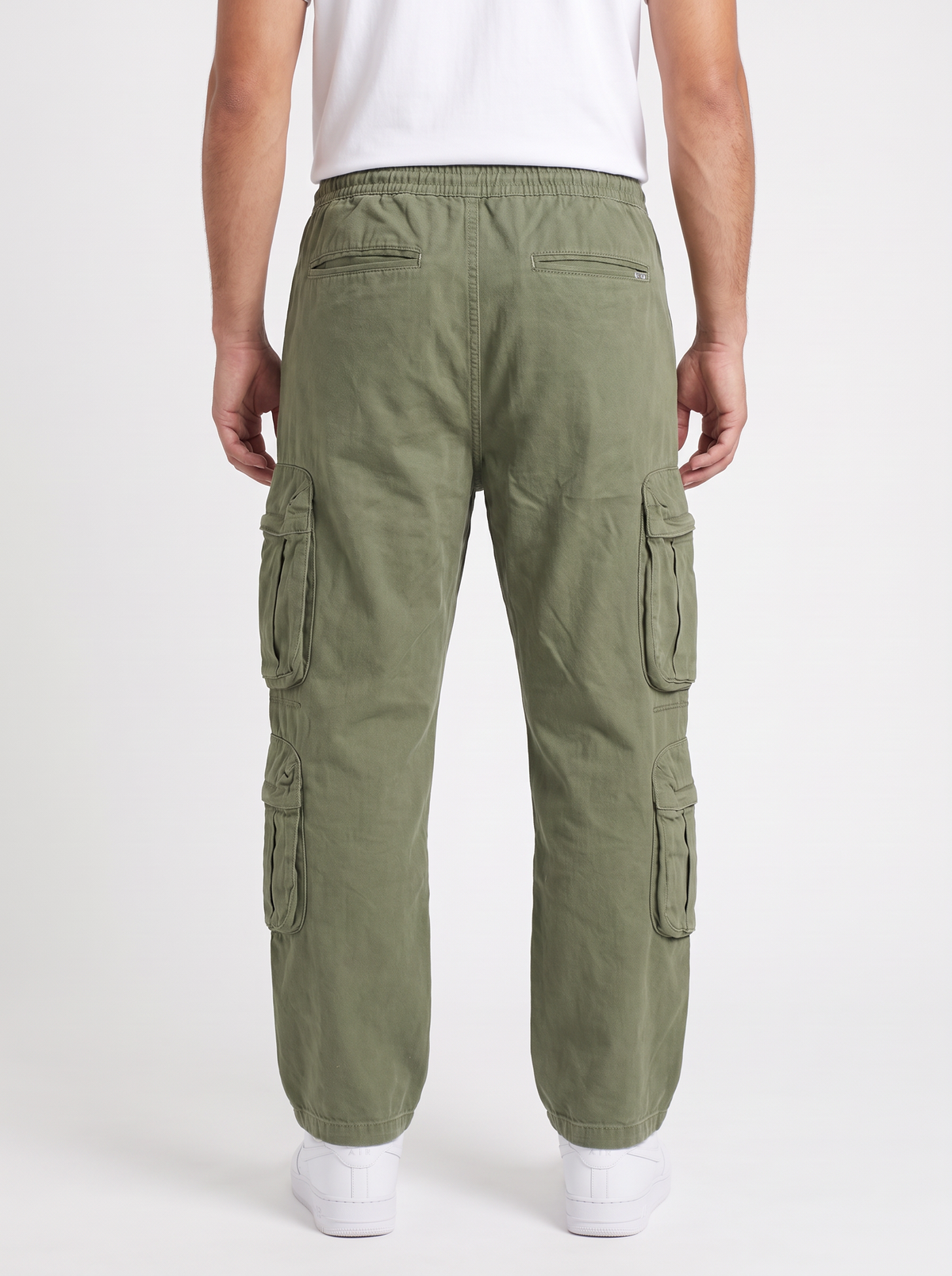 Men’s Multi-Pocket Tactical Utility Cargo Baggy Fit Pants