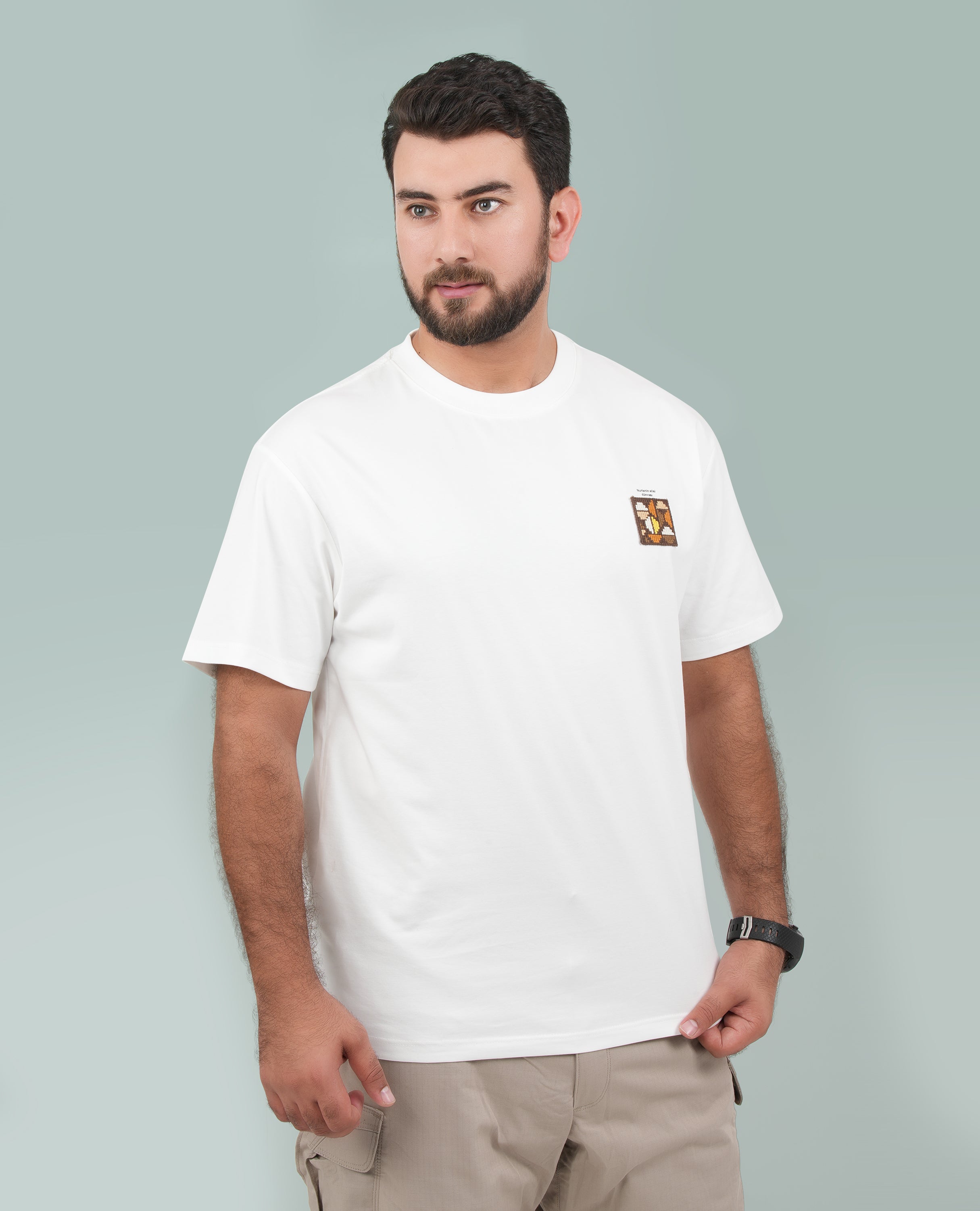 Men's 4-Piece Casual Printed T-Shirt Set – Short Sleeve Crew Neck