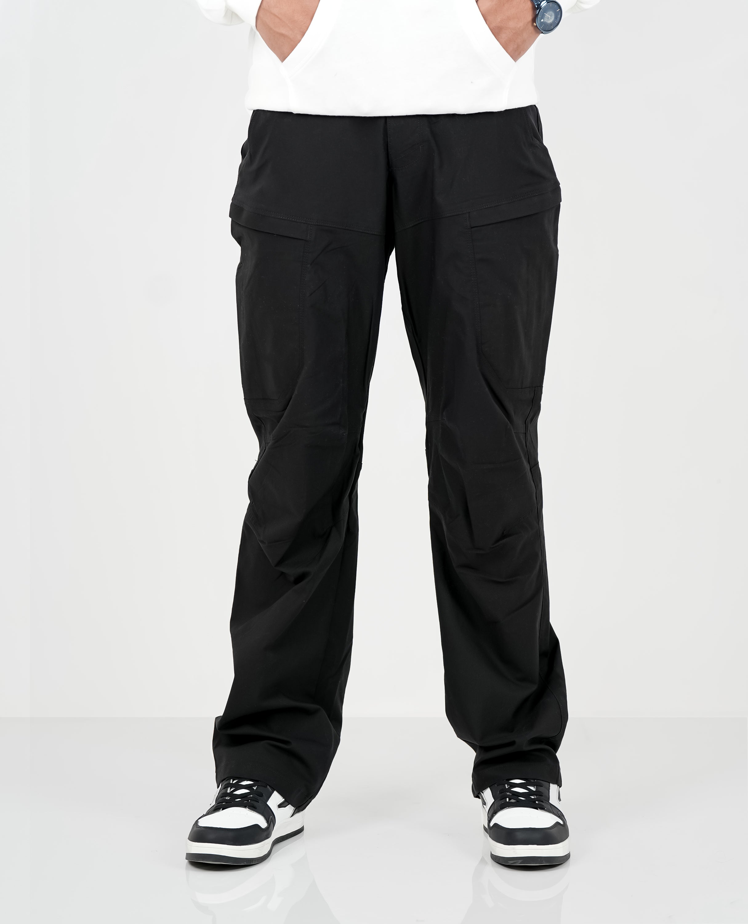 Men's Stylish Pants Finelook black