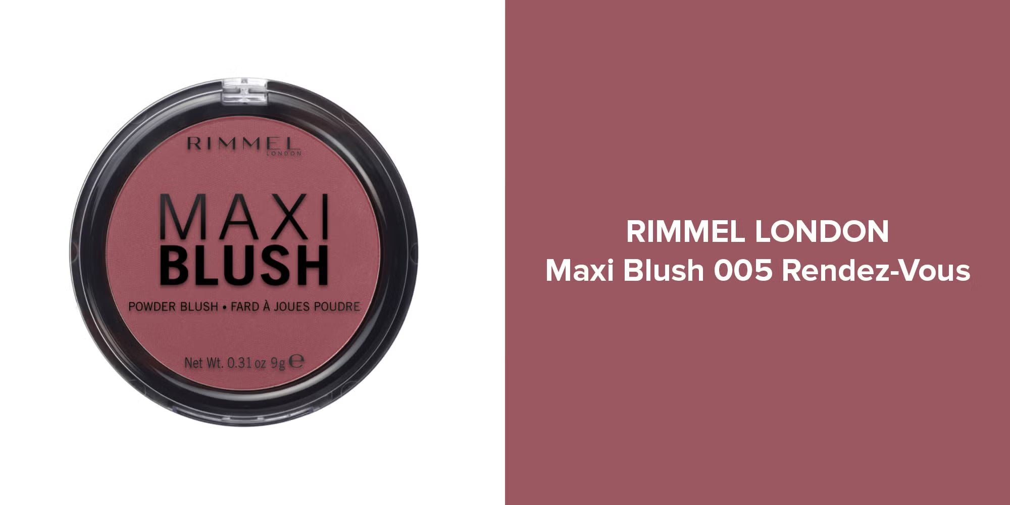 Rimmel London Maxi Blush Powder 005 RENDEZ-VOUS
