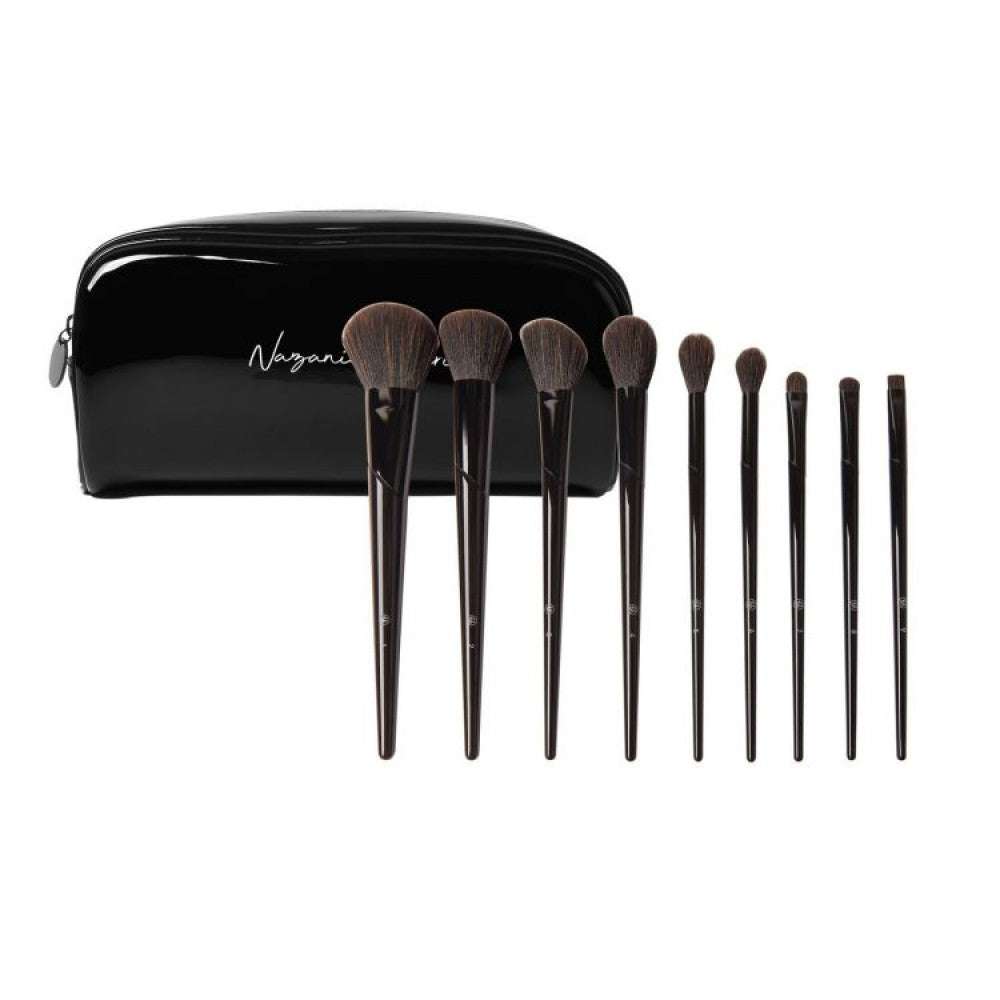 BH Cosmetics Nazanin Kavari Makeup Brush Set - 9 Pieces