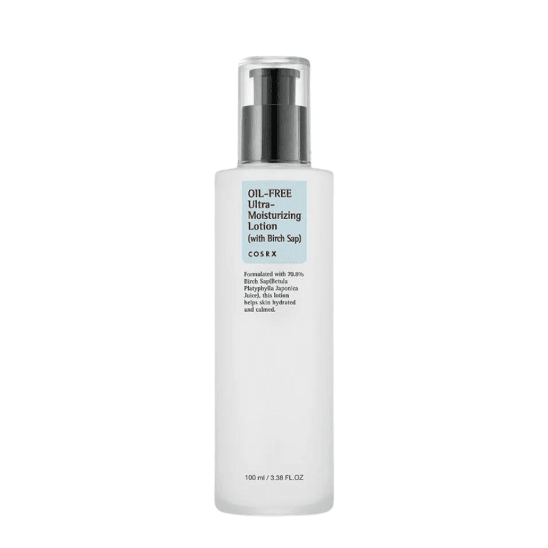 COSRX Oil-Free Ultra-Moisturizing Lotion with Birch Sap 100ml – Buy 1 Get 1 Free
