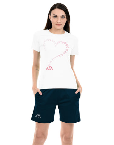 Women's Sleepwear Print T-Shirt & Shorts 2 Pieces