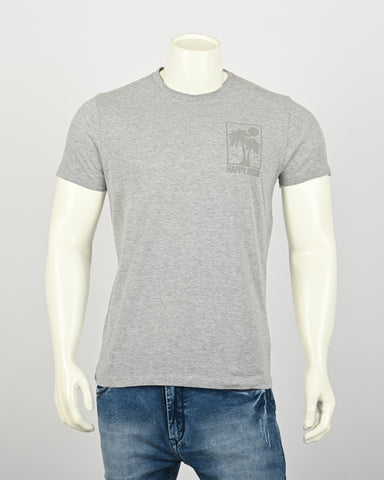 Chic Italian-Inspired Style: Milano Bull Men Printed T-Shirt 5-Piece B