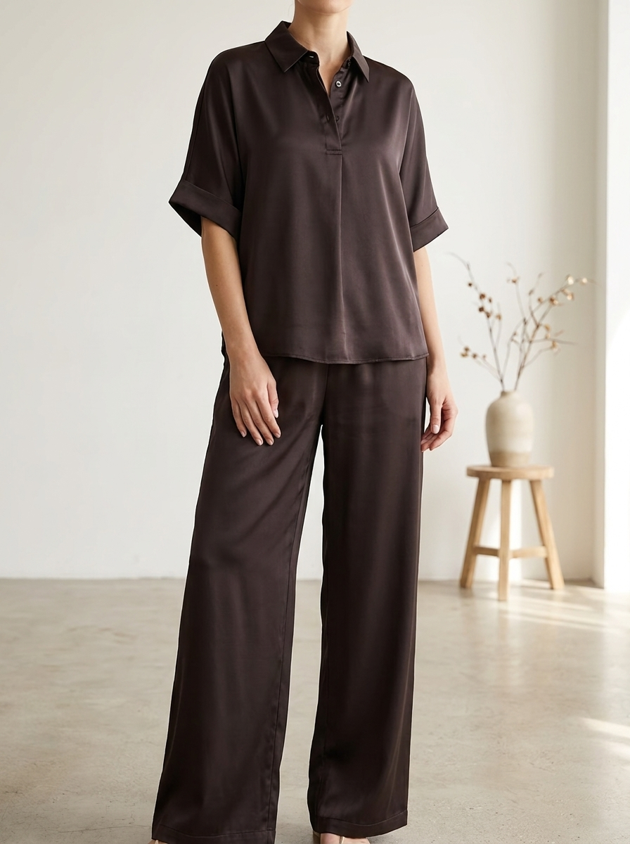 Women's Luxury Matching Set - Lightweight Two-Piece Lounge & Streetwear Set