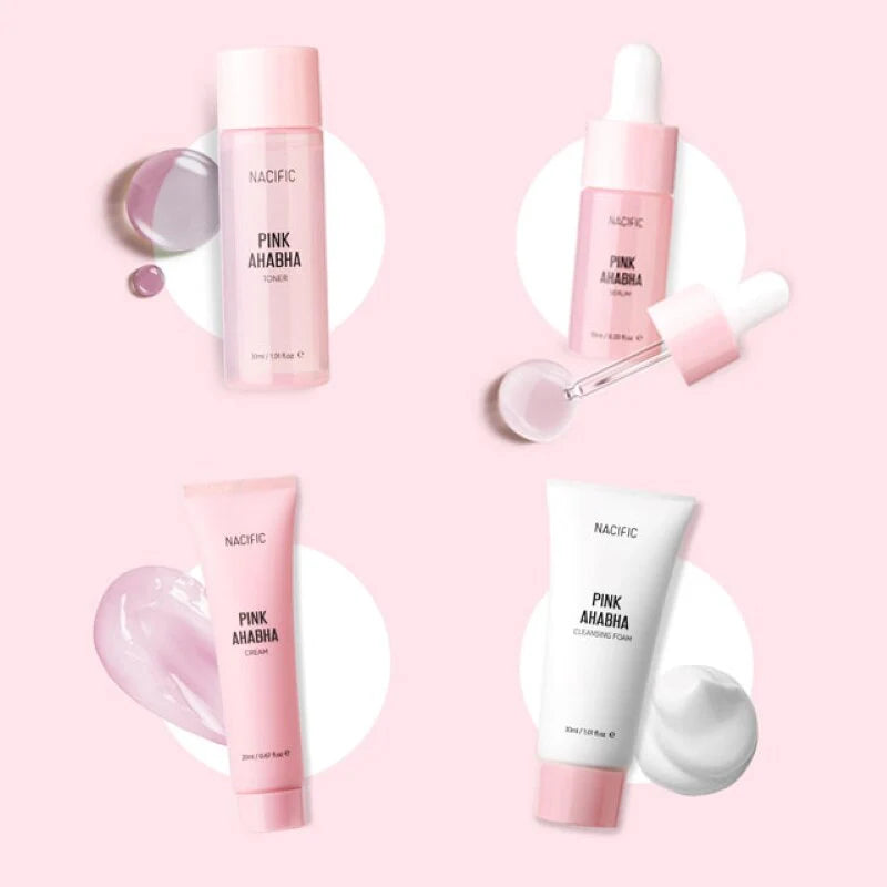 Nacific Pink AHA BHA kit.