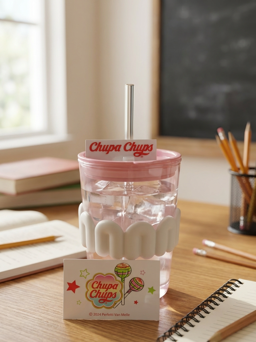 Glass Straw & Cup with detachable Silicone Grip | Leakproof Tumbler – Fine Look