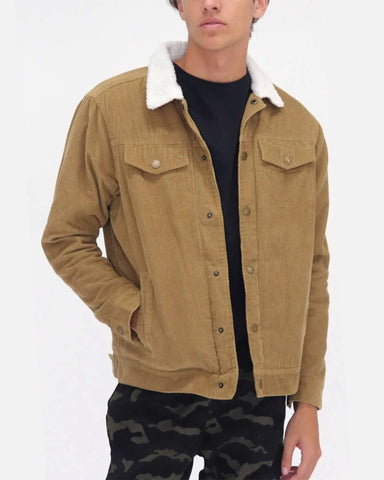 Men's Solid Trucker Jacket