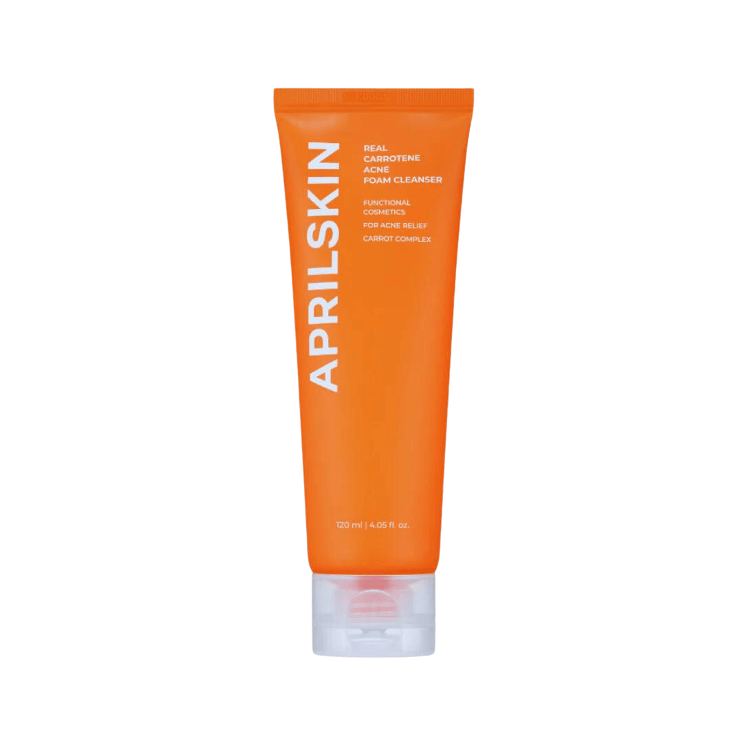 Real Carrotene Acne Foam Cleanser - 120 ml - FineLook