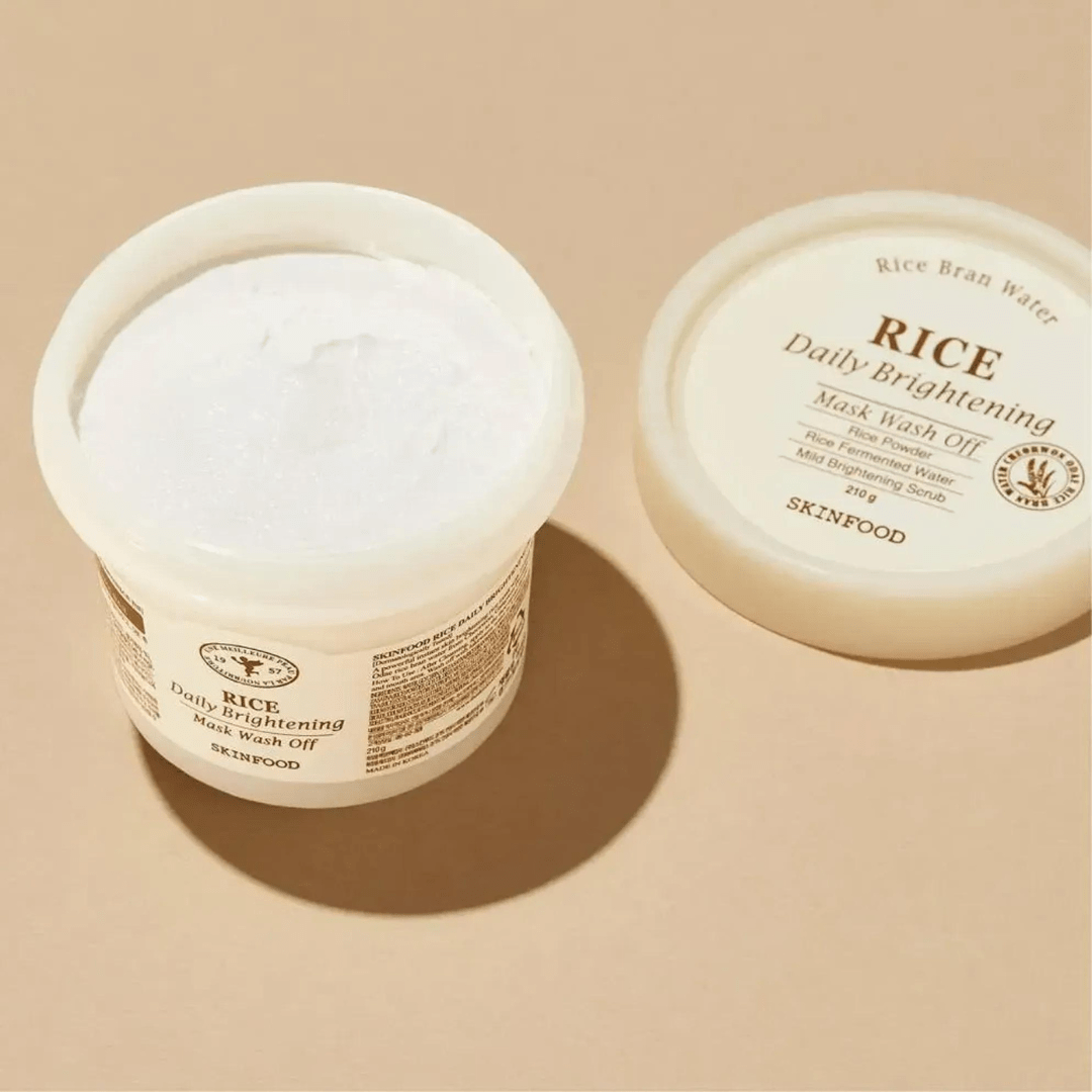 Rice Daily Brightening Mask Wash Off - 120 g - FineLook