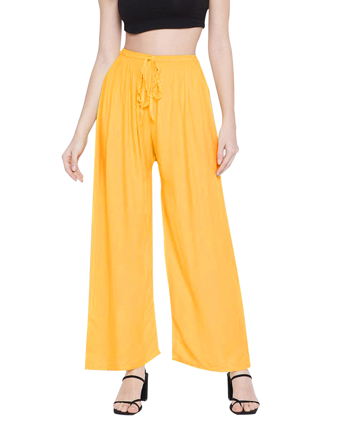 Women's Solid Palazzo Pant