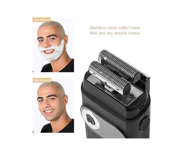 Kemei KM-2026 is a versatile rechargeable electric hair clipper.