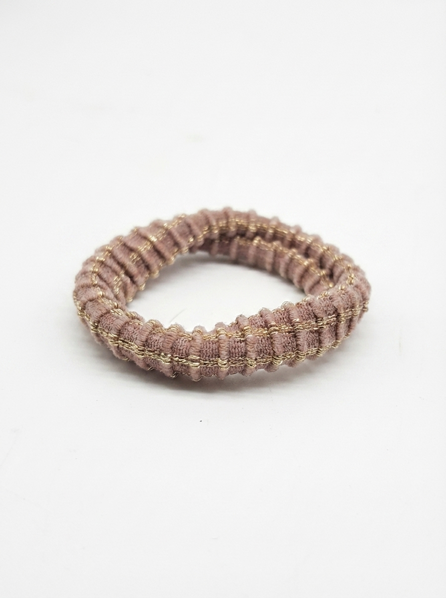 Velvet Ribbed Hair Scrunchies Set – Soft Elastic Hair Ties for All-Day Hold