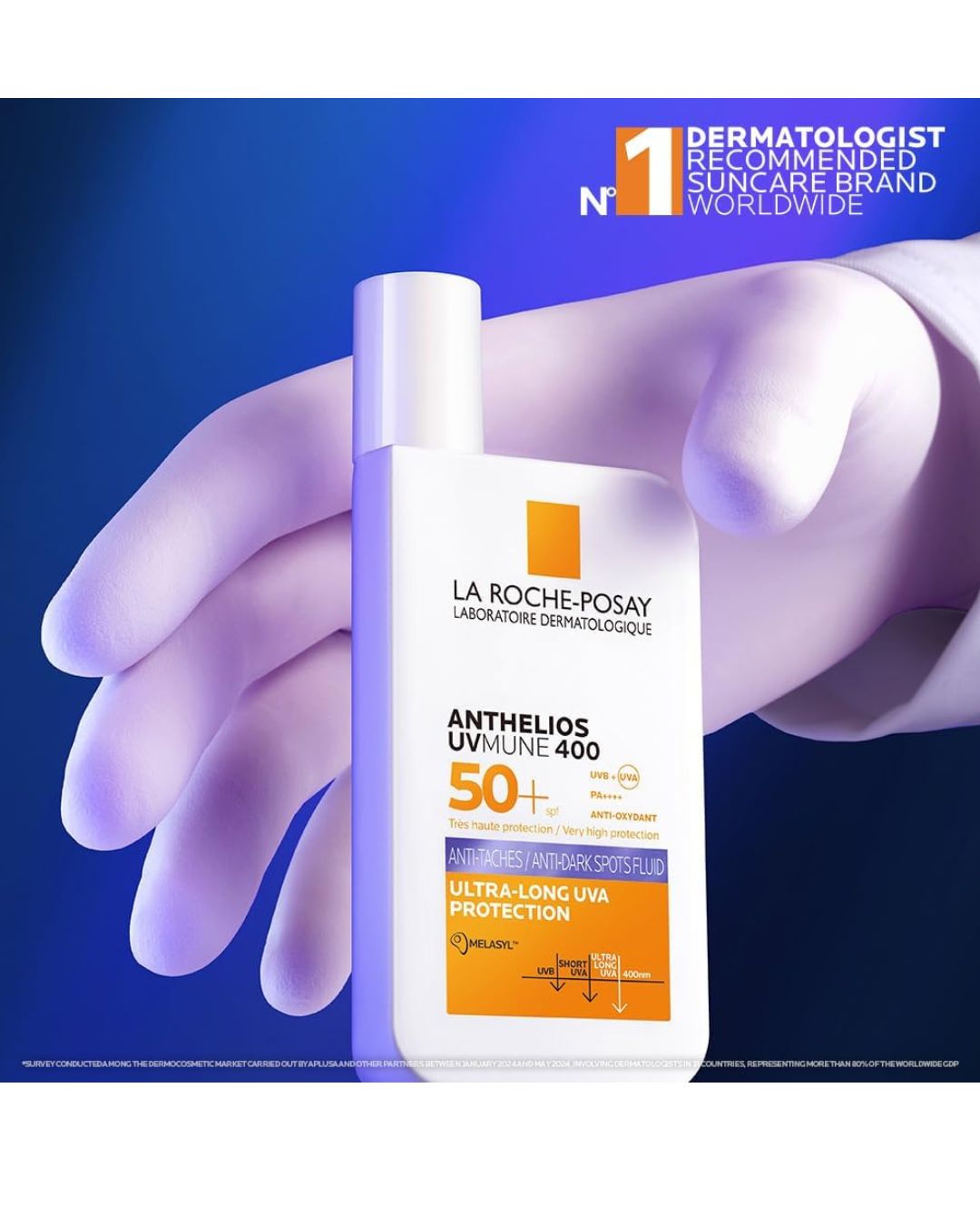 La Roche-Posay Anthelios UVMune 400 Anti-Dark Spots Fluid SPF 50+ - 50 ml