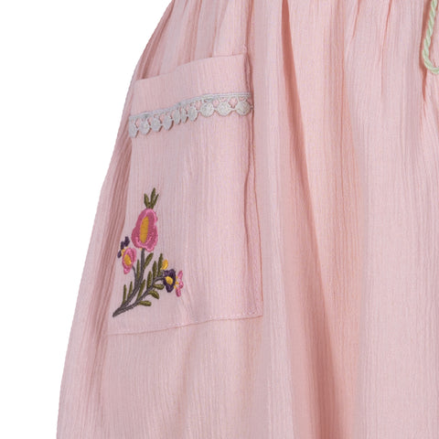 Girl embroidered dress