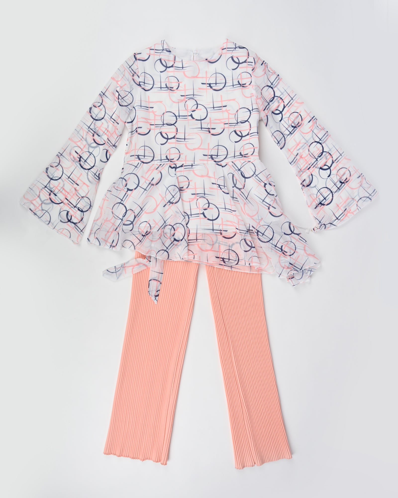 Fine Look Gilr Printed top & pyjama set