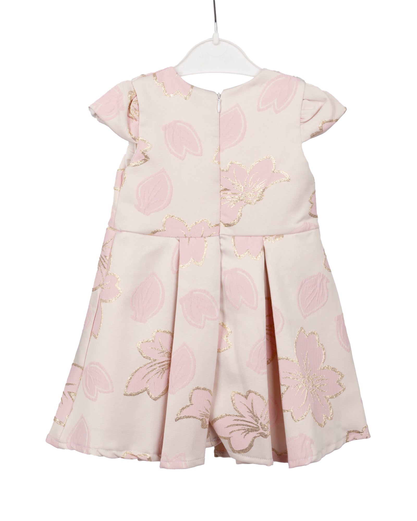 Girl flower pleated dress