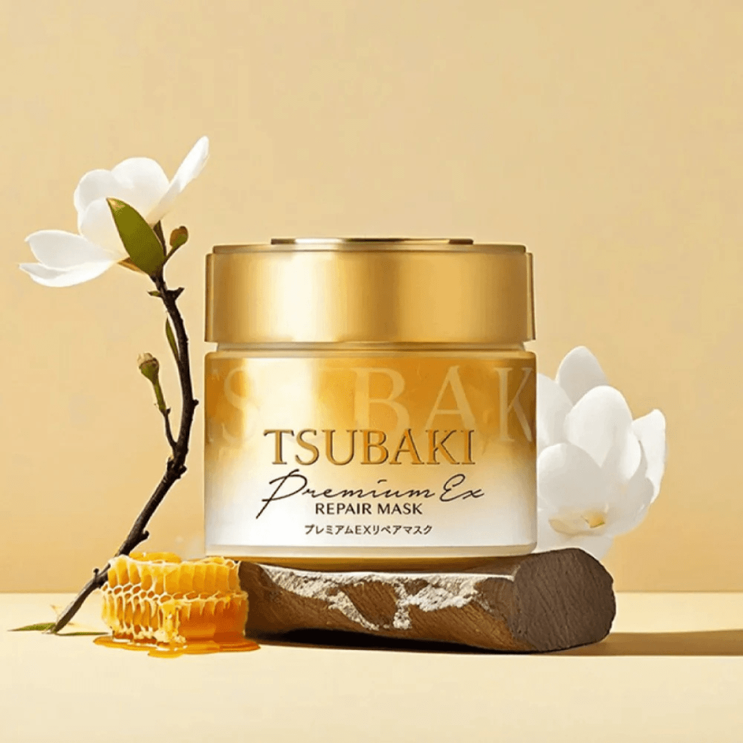 Tsubaki Premium EX Repair Hair Mask - 180 g - FineLook