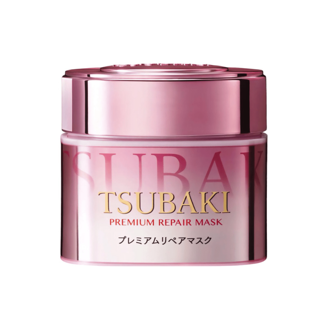 Tsubaki Premium Repair Hair Mask Pink Camellia - 180 g - FineLook