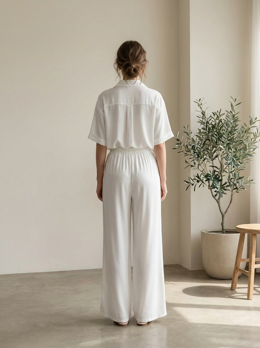 Women's Luxury Matching Set - Lightweight Two-Piece Lounge & Streetwear Set