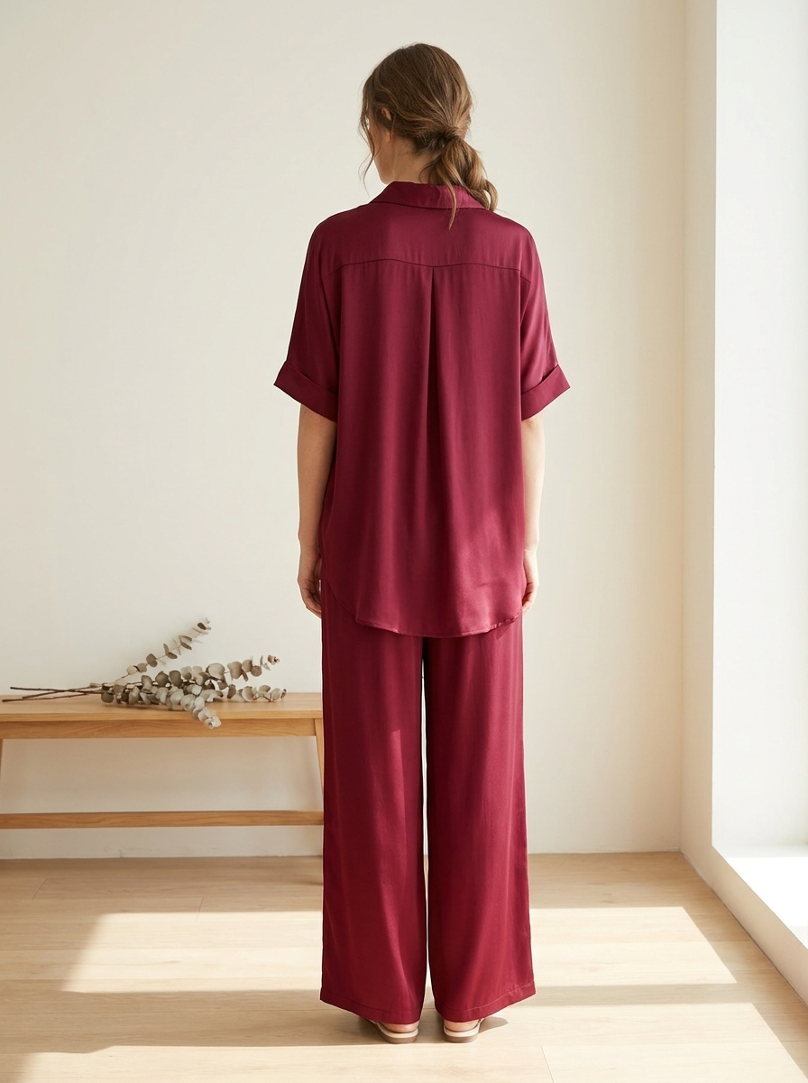 Women's Luxury Matching Set - Lightweight Two-Piece Lounge & Streetwear Set