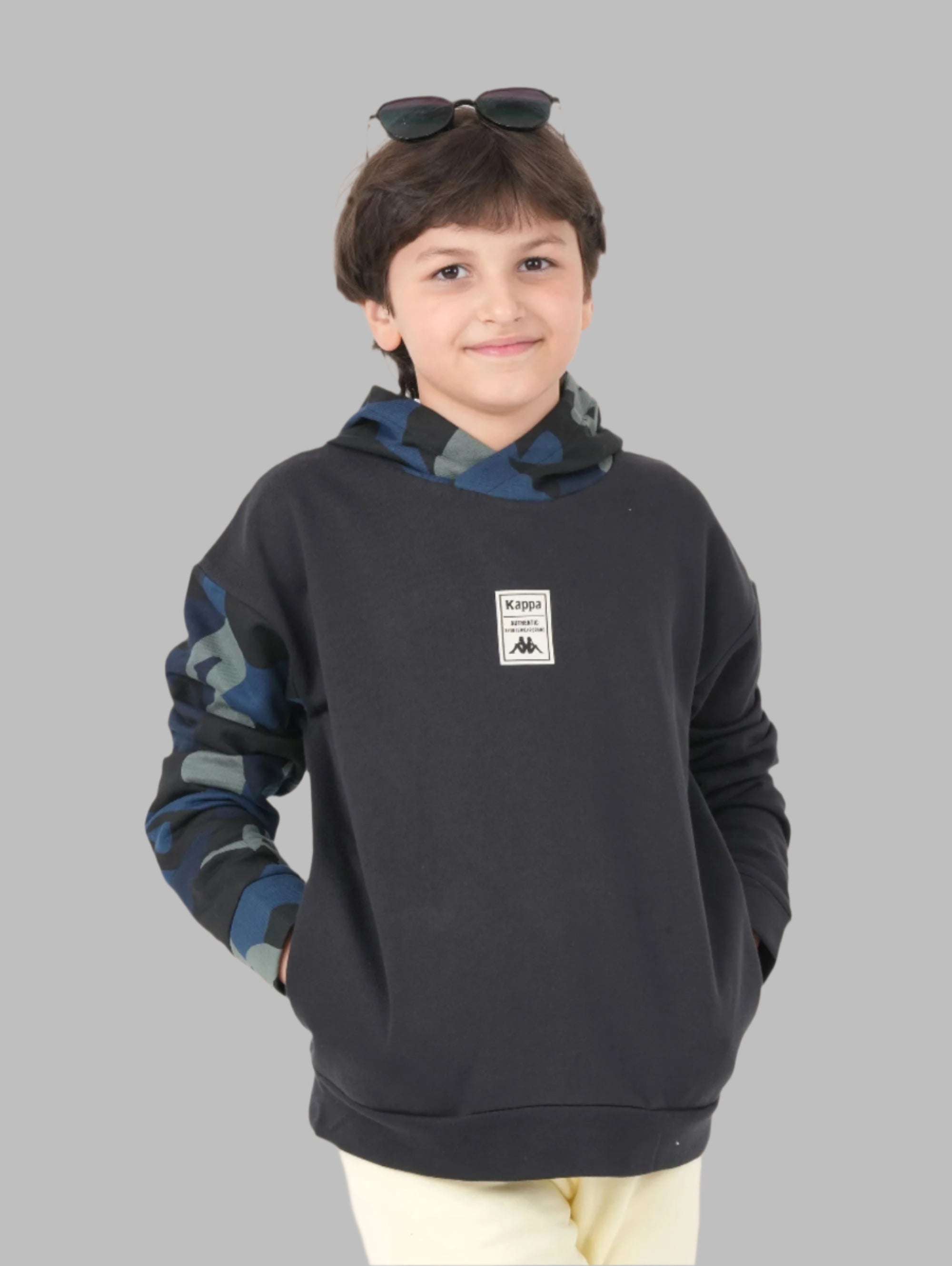 Boys Hoodie Print Sweatshirt KAP