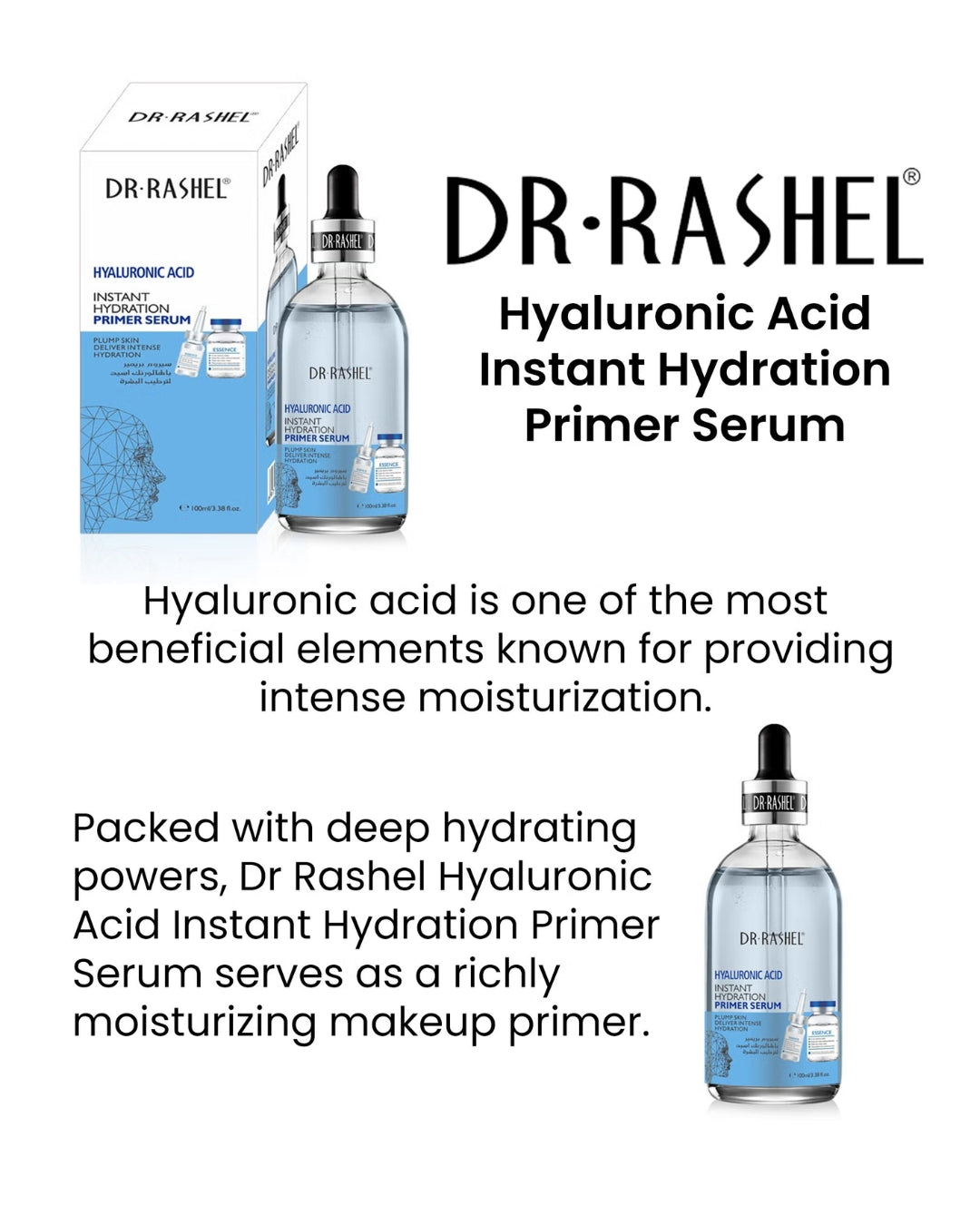 Hyaluronic Acid Instant Hydration Primer Serum 100 ml