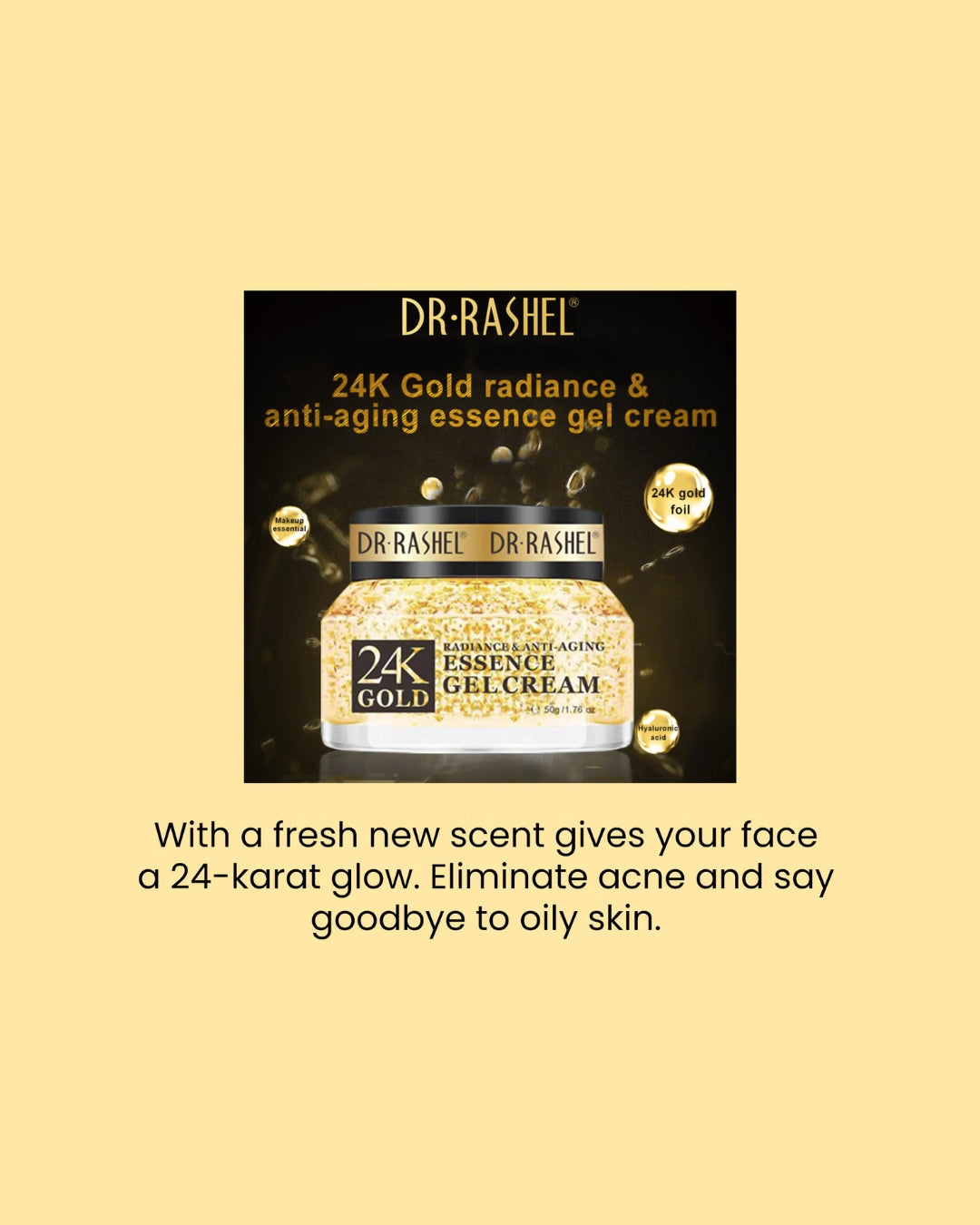 24K Gold Radiance & Anti-Aging Essence Cream 50 g