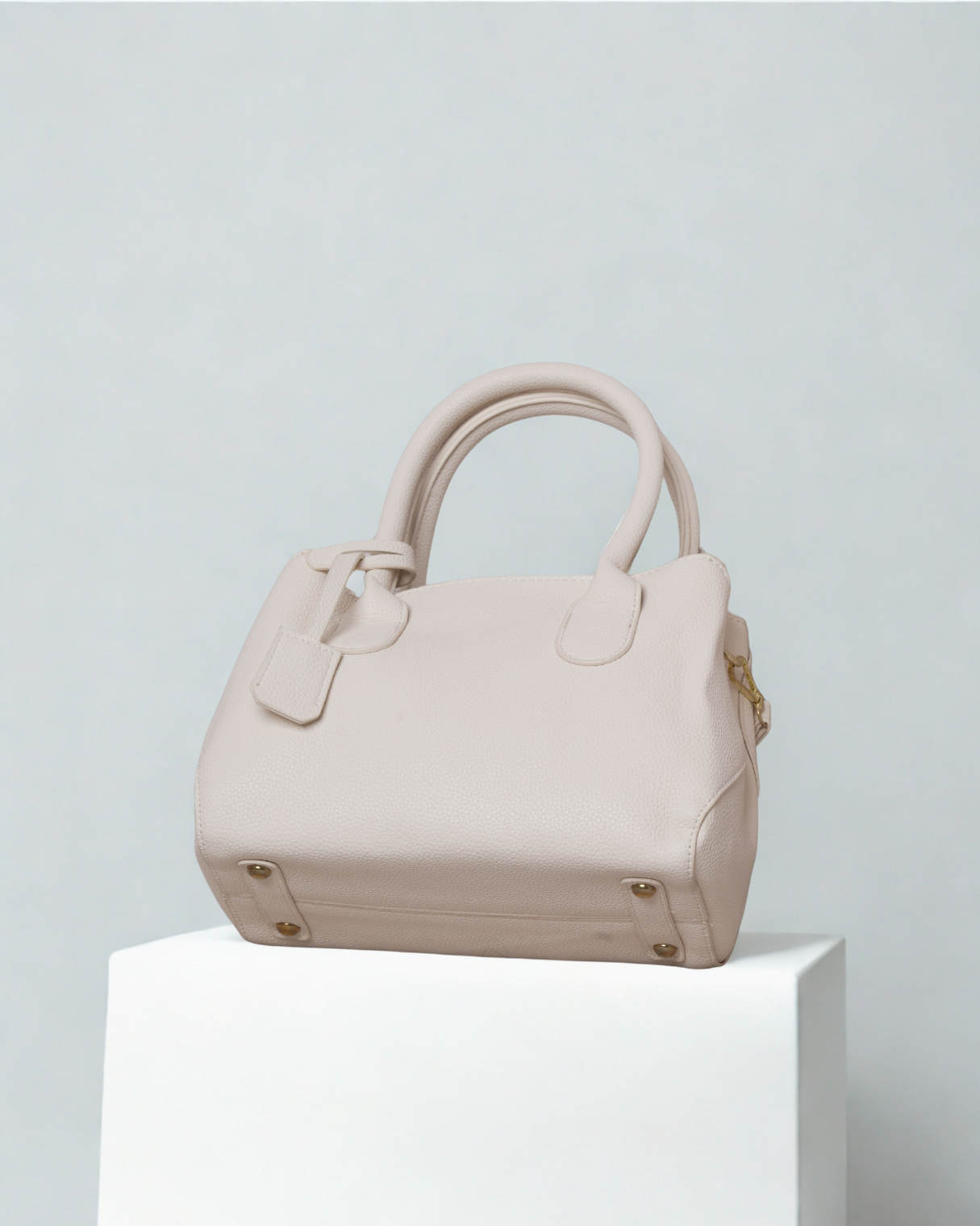 Classic Cognac Pebbled Satchel | Soft Top Handle Everyday Crossbody Tote