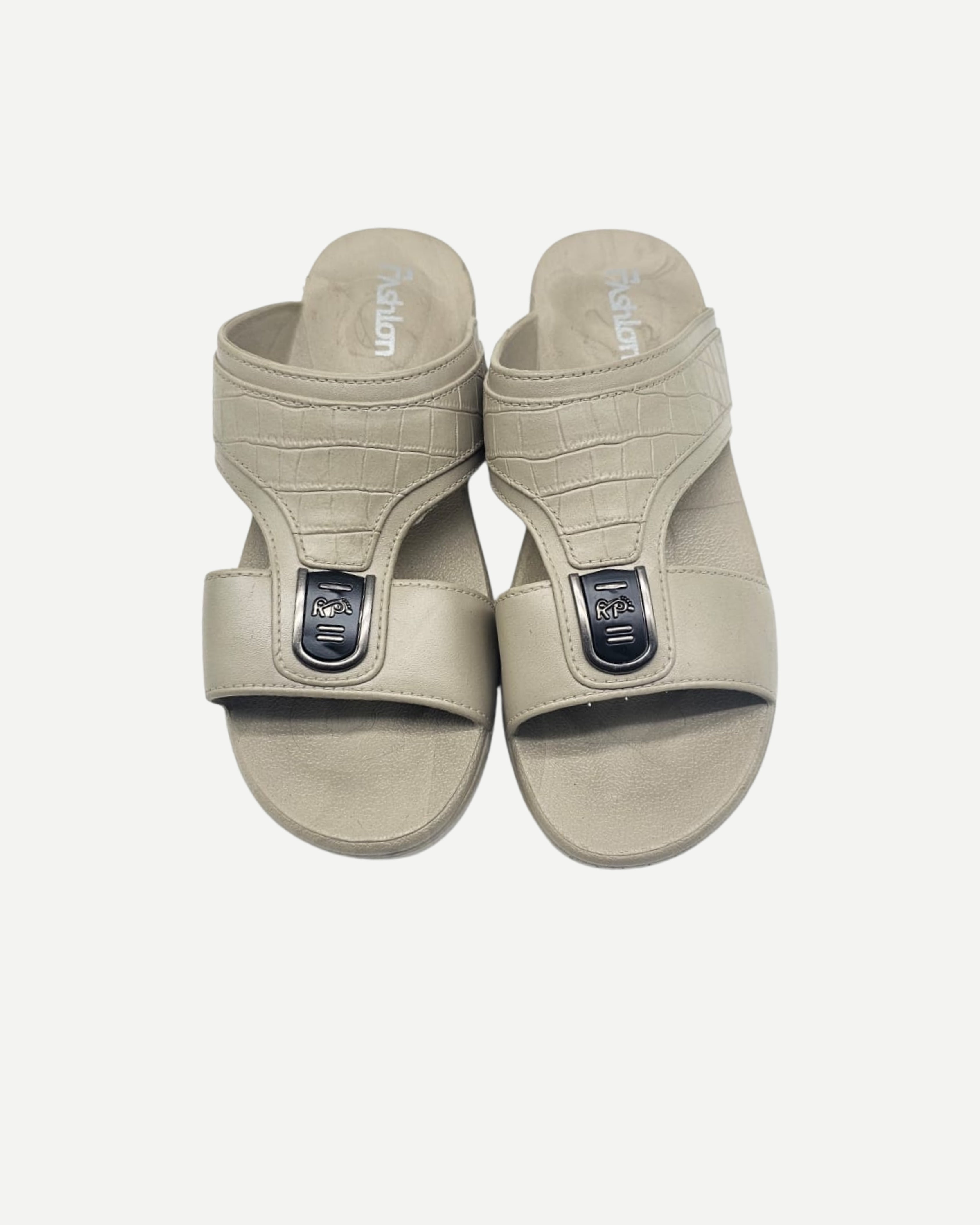 Men’s Casual Slip-On Sandals – Comfortable Lightweight Summer Slides with Textured Strap, Anti-Slip Sole, Everyday Outdoor Slippers for Men