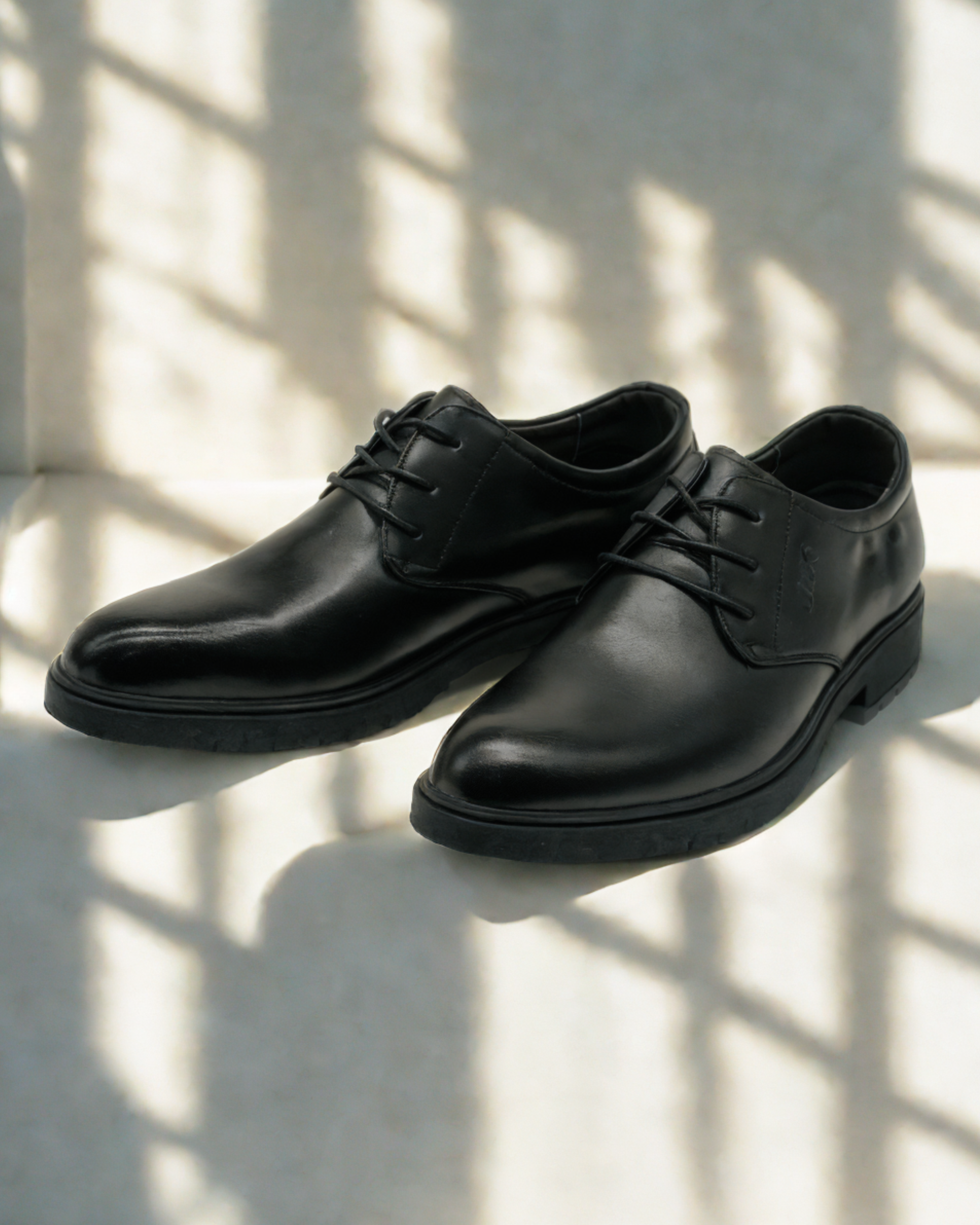 Classic Black Leather Formal Shoes for Men