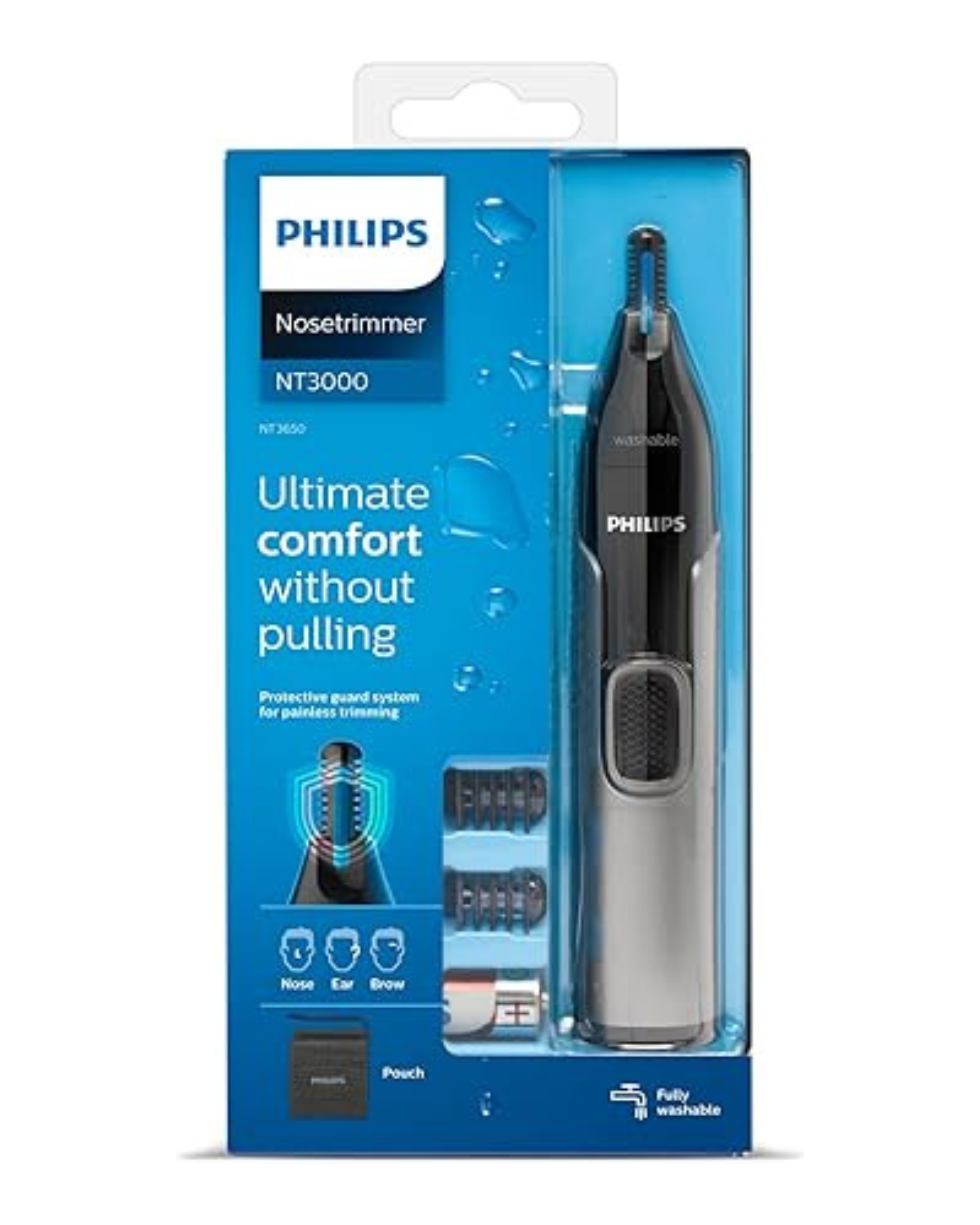 Philips Nose Trimmer Series 3000 with Protective Guard System