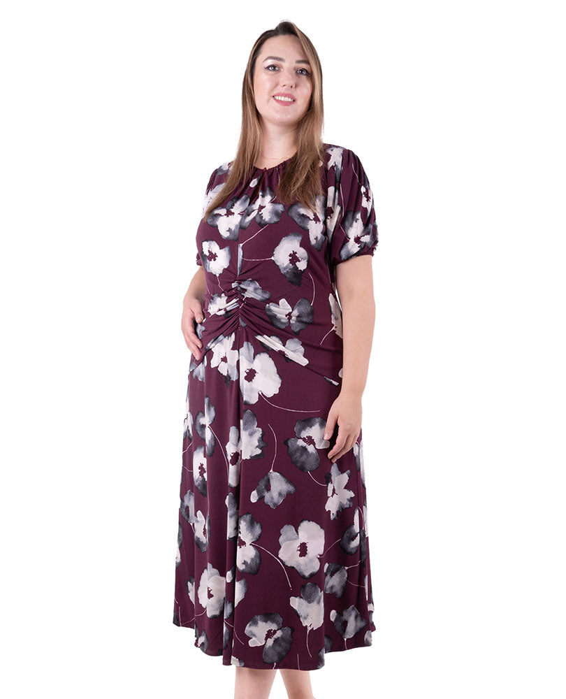 Women's long Floral Printed dress