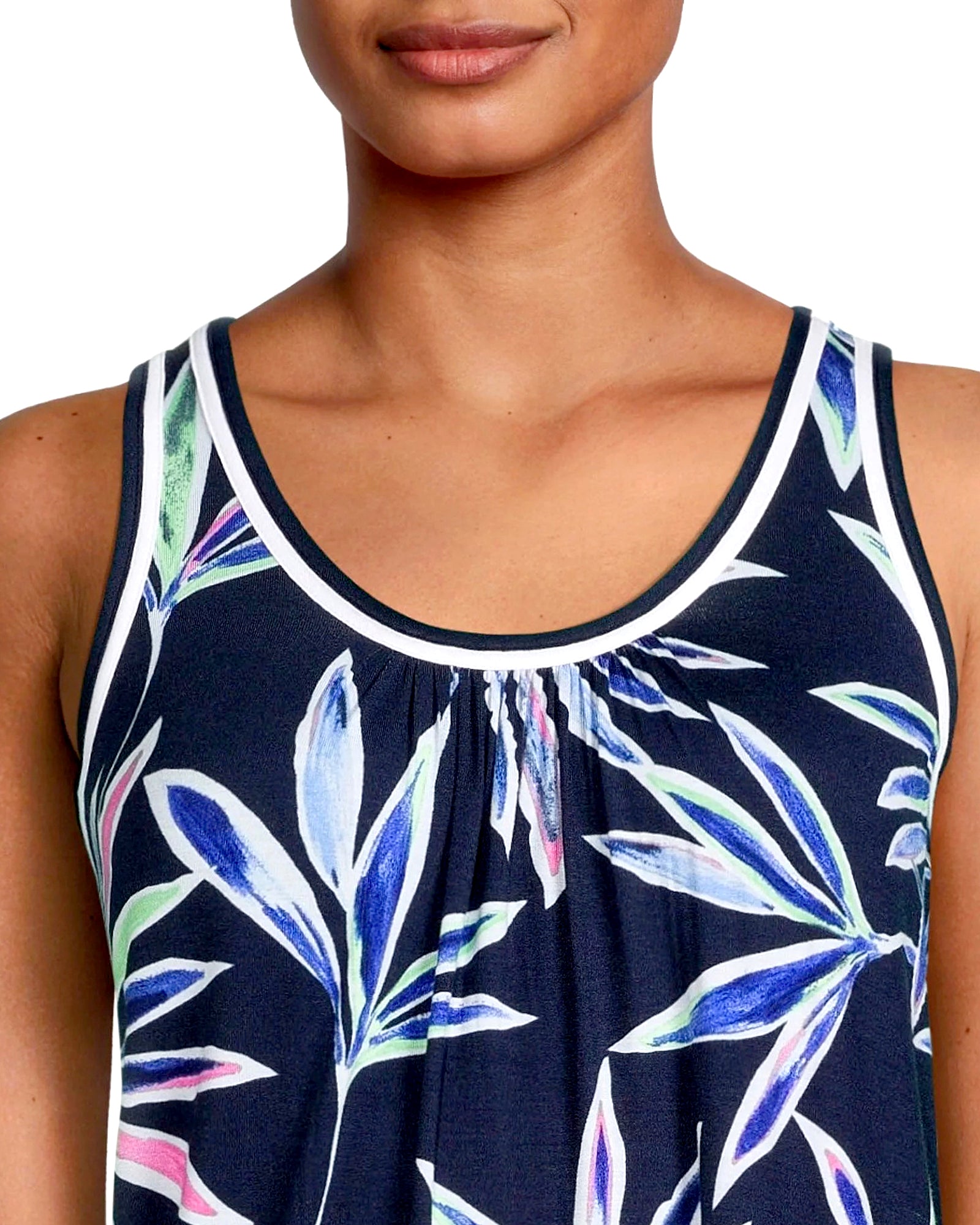 Women's Tropical Midi Dress