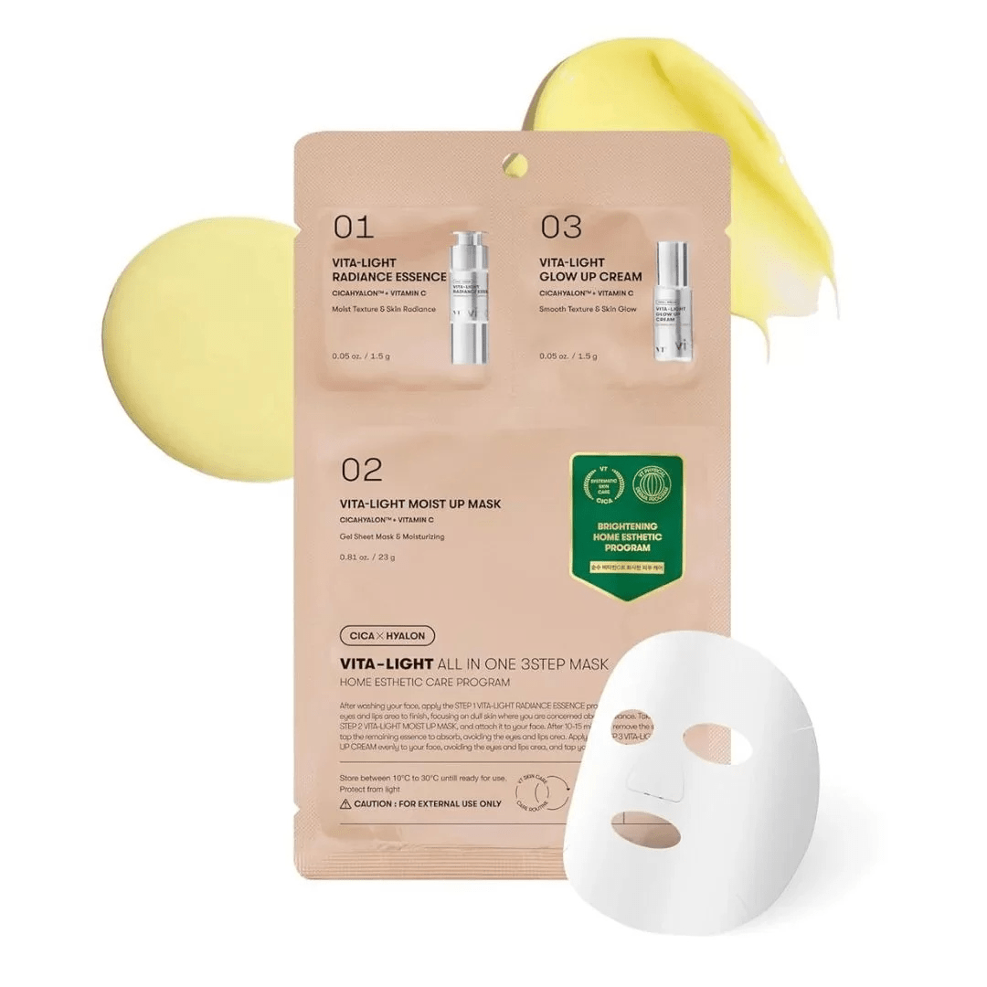 Vita-Light Reedle Shot All In One 3-Step Mask - FineLook