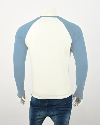 Men's Contrast Long Sleeve T-Shirt