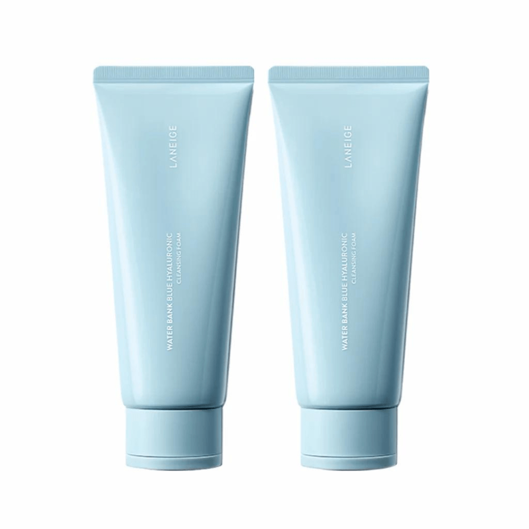 Water Bank Blue Hyaluronic Cleansing Foam Duo Set - 150 g x 2 - FineLook