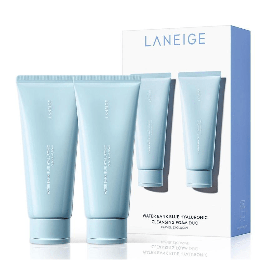 Water Bank Blue Hyaluronic Cleansing Foam Duo Set - 150 g x 2 - FineLook