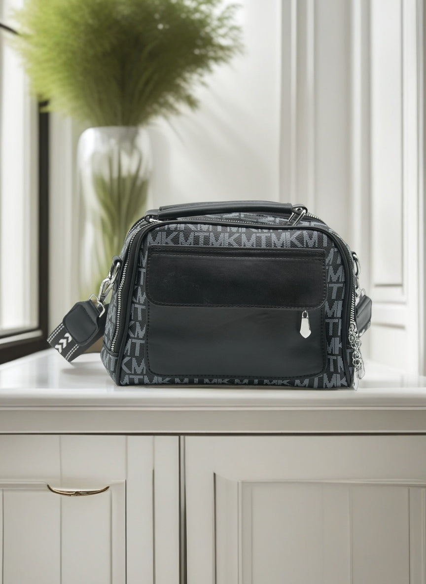 Elegant Structured Crossbody & Top Handle Handbag for Women – Multi-Pocket Everyday Shoulder Bag with Adjustable Strap