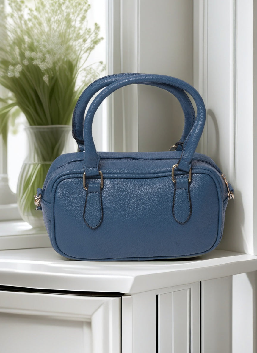 Elegant Chevron Quilted Top-Handle Handbag – Versatile Satchel Bag