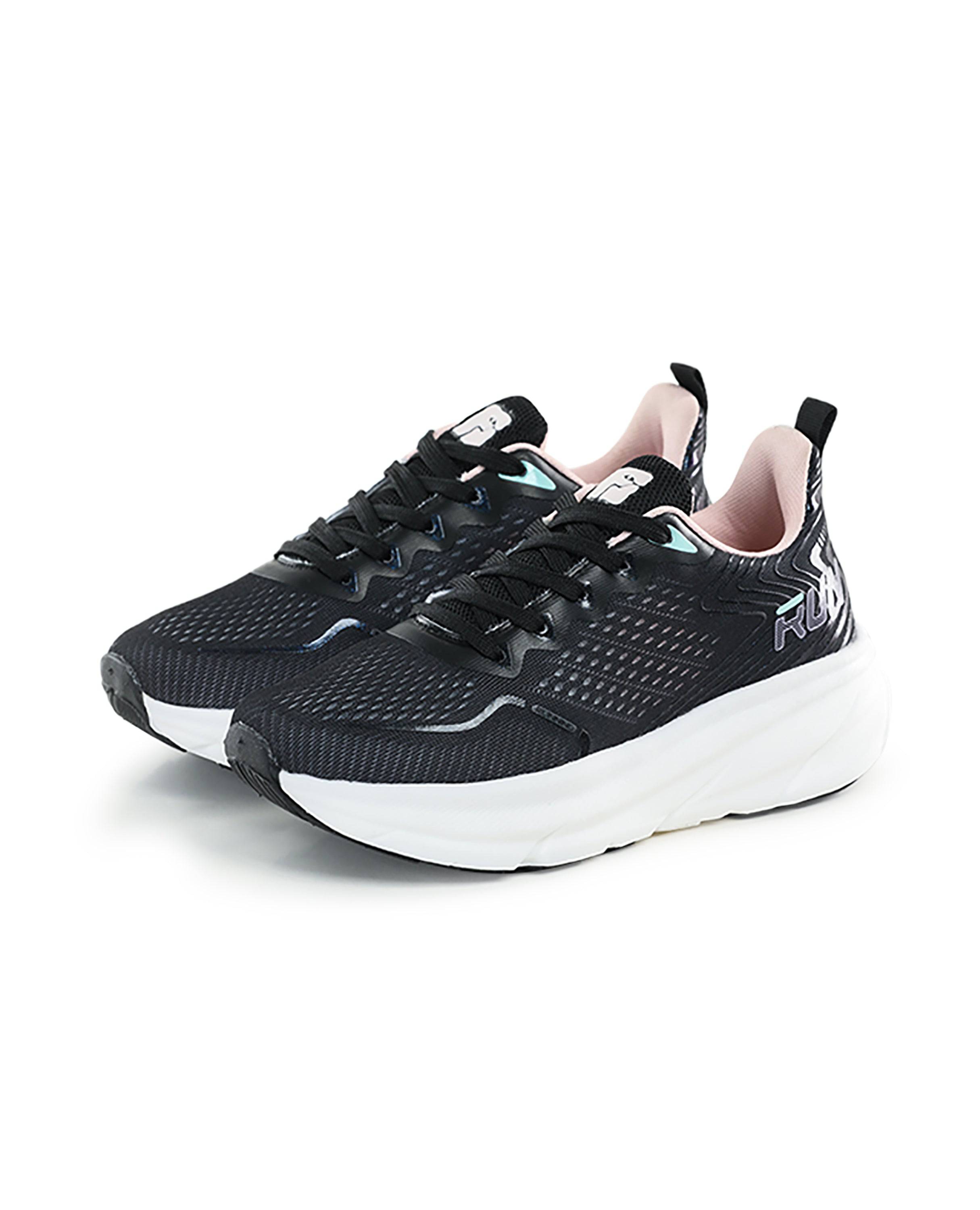 Women's Comfortable and Stylish Shoes Finelook Premium Quality black color front side Picture
