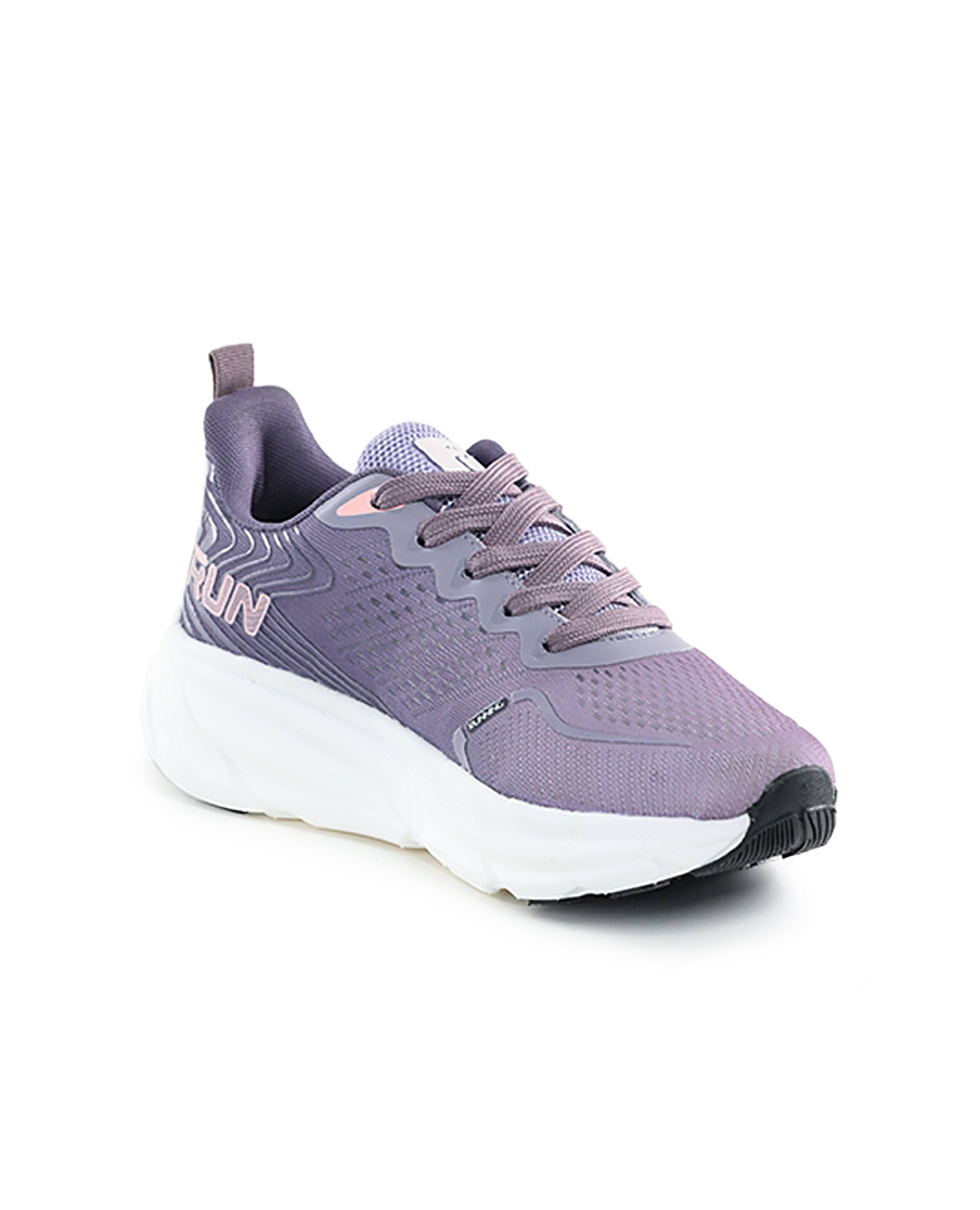Women's Comfortable and Stylish Shoes Finelook Premium Quality purple left side picture