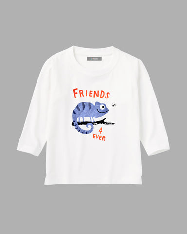 Boys Animal Printed Long Sleeve T-Shirt