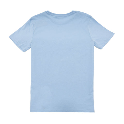 Basic Solid T-Shirt with Crew Neck and Short Sleeves