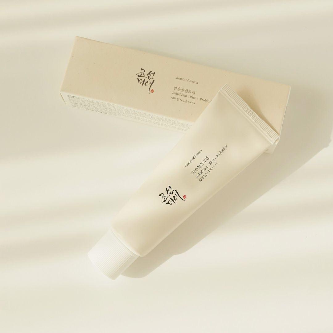 Relief Sun: Rice + Probiotics (SPF 50+ PA++++) - 50 ml - FineLook