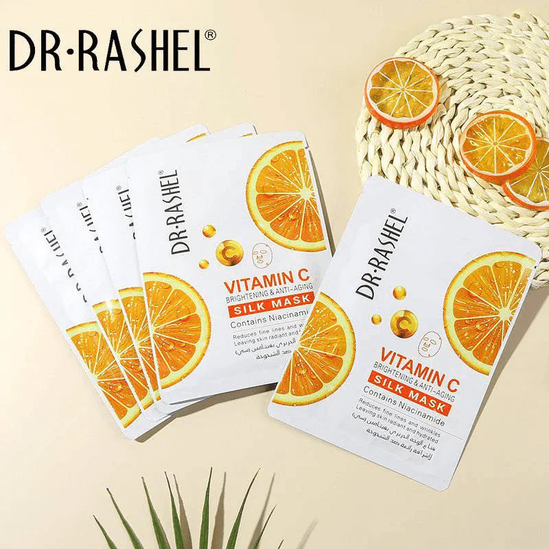 Dr. Rashel Vitamin C Brightening and Anti-Aging Silk Mask 1 pcs