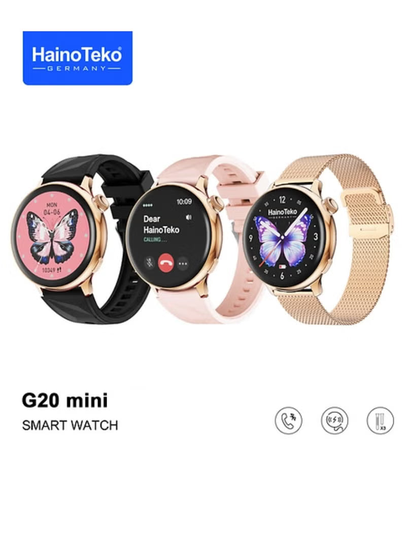 Haino Teko G20 Mini Smartwatch for Women