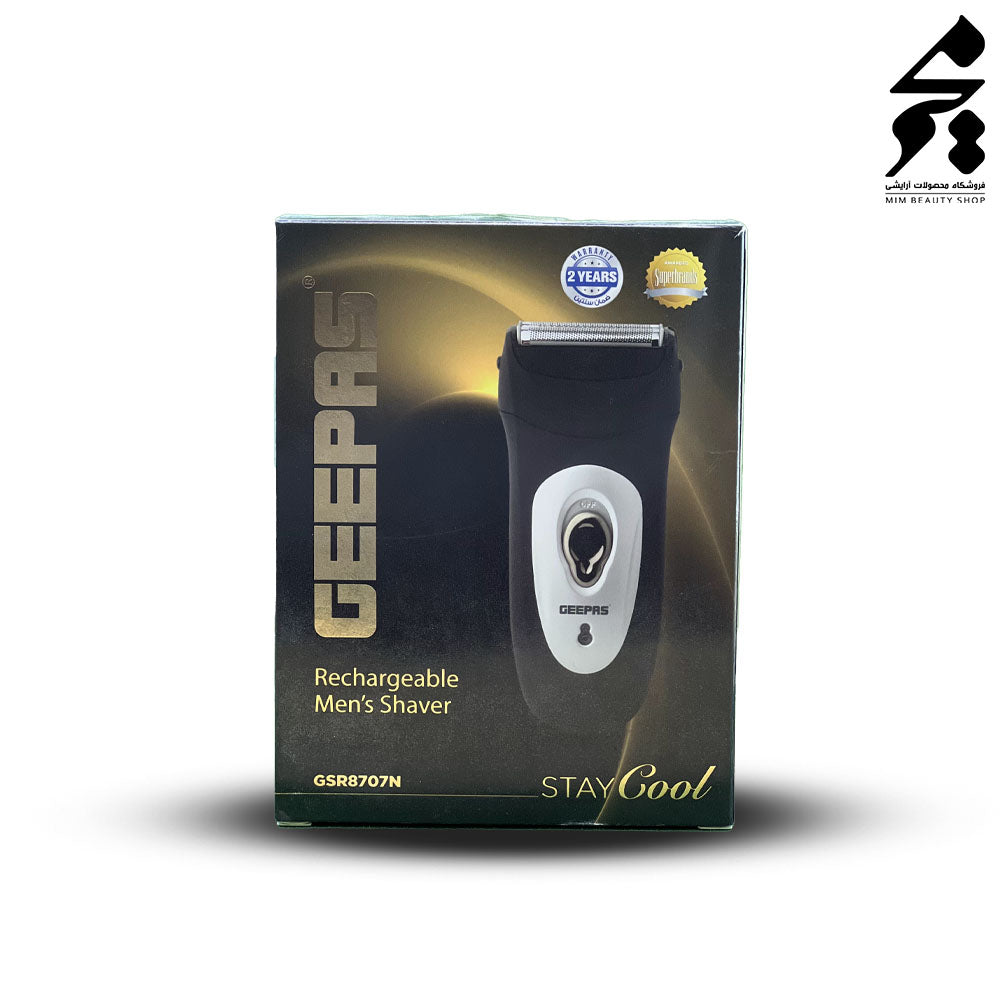 Geepas Rechargeable Mens Shaver GSR8707.