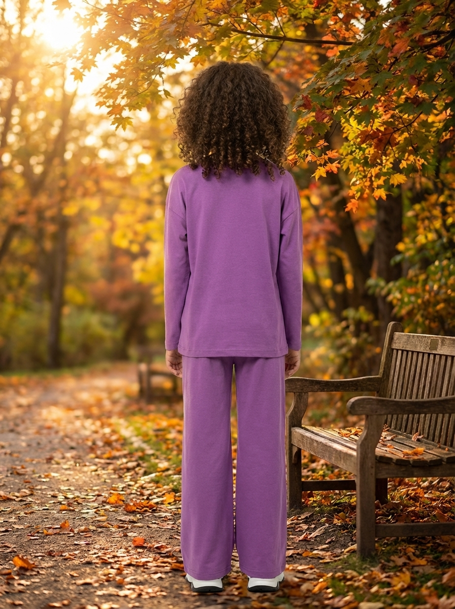 Girl's Micky Long Sleeve T-shirt & Bottom Set