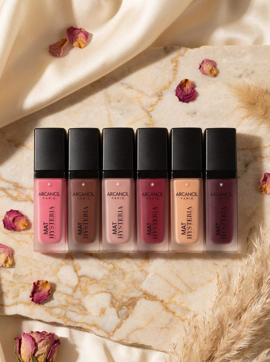 ARCANCIL Liquid Velvety Matte Hysteria Lipstick  - 6 Piece Set